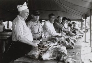 america, 1940s, food, culture, gatherings, events